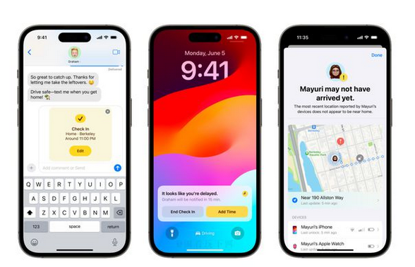 西峰苹果维修站分享如何在iPhone上使用平安确认功能 