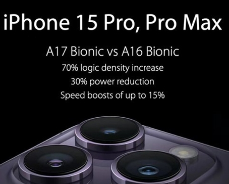 西峰苹果15维修中心分享iPhone15系列配置怎么样 