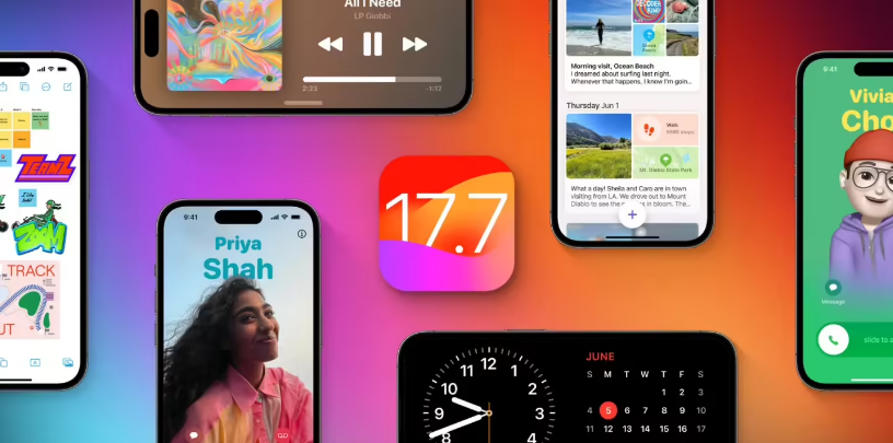 西峰苹果手机维修分享苹果 iOS / iPadOS 17.7.1 正式版推送 